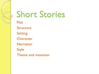 Short Stories