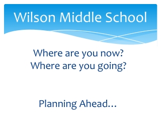 Wilson Middle School