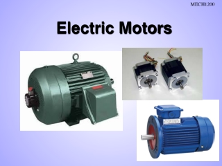 Electric Motors