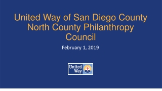 United Way of San Diego County North County Philanthropy Council