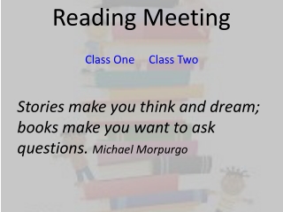 Reading Meeting