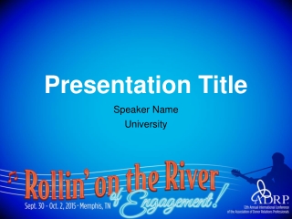 Presentation Title