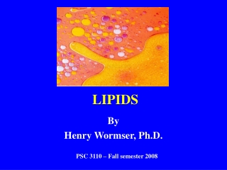 LIPIDS