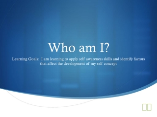 Who am I?