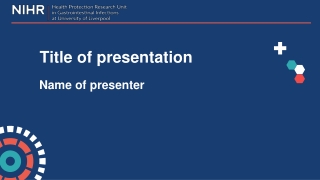 Title of presentation