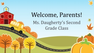 Welcome, Parents!