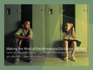 Making the Most of the Minnesota Education Job Fair