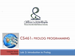 Cs461: Prolog programming