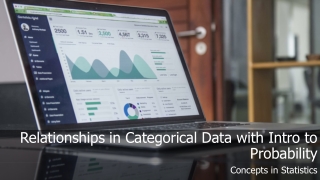 Relationships in Categorical Data with Intro to Probability