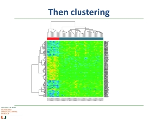 Then clustering