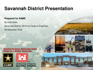 Savannah District Presentation