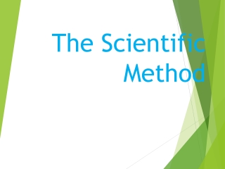 The Scientific Method