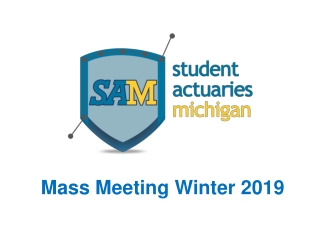Mass Meeting Winter 201 9