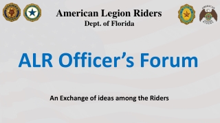 American Legion Riders Dept. of Florida