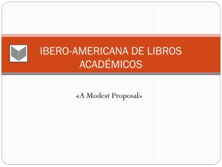 IBERO-AMERICANA DE LIBROS ACADÉMICOS