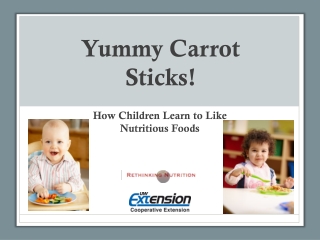 Yummy Carrot Sticks!