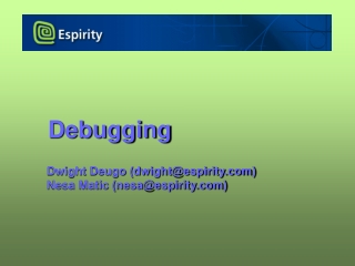 Debugging