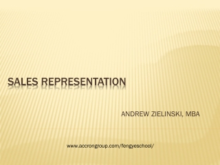 SAlES representation