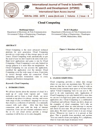 Cloud Computing