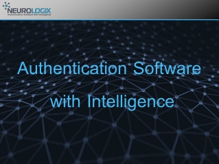 Authentication Software with Intelligence