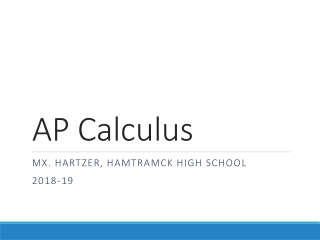 AP Calculus