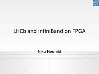 LHCb and InfiniBand on FPGA