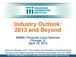 Industry Outlook: 2013 and Beyond