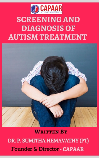 Screening and Diagnosis of Autism Treatment in Bangalore | CAPAAR