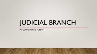 Judicial Branch