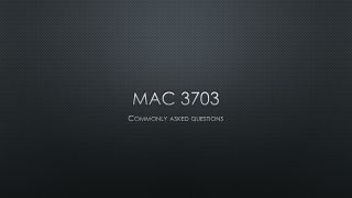 Mac 3703