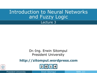 Derivation of a Learning Rule for Perceptrons