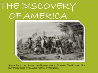 THE Discovery of America