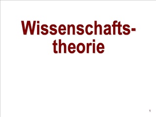 Wissenschafts-theorie