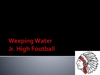 Weeping Water Jr. High Football