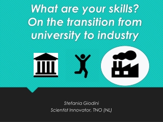 What are your skills? On the transition from university to industry