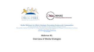 Webinar #1: Overview of Media Strategies