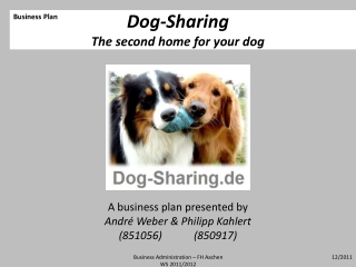 Dog-Sharing The second home for your dog