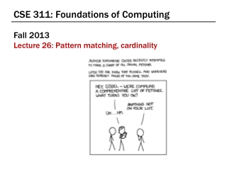 CSE 311: Foundations of Computing