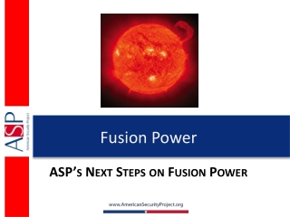 Fusion Power