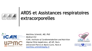 ARDS et Assistances respiratoires extracorporelles