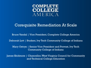 Corequisite Remediation At Scale