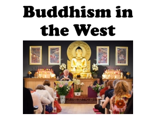 Buddhism in the West