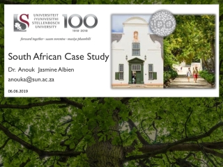 South African Case Study