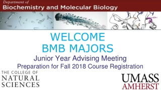 WELCOME BMB MAJORS