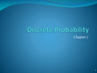 Discrete Probability