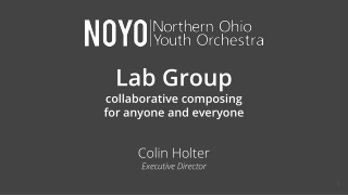 Lab Group c ollaborative composing for anyone and everyone