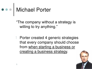 Michael Porter