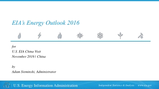 EIA’s Energy Outlook 2016