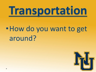 Transportation