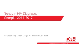 Trends in HIV Diagnoses